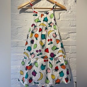 Fruit tiered smocked dress size 5